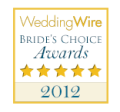 Wedding Wire Bride's Choice Award 2012
